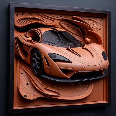 3D мадэль McLaren F1 (STL)